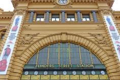 Meet Under The Clocks at Flinders Street Station, Melbourne.