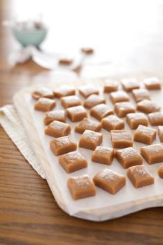 
                    
                        BOURBON AND HONEY SALTED CARAMELS
                    
                