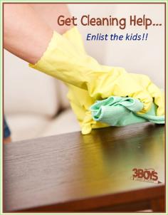 
                    
                        How to Get Kids to Help You Clean
                    
                