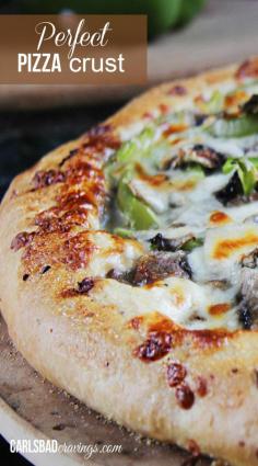 Perfect pizza crust dough - homemade!