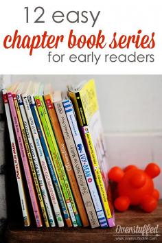 
                    
                        Is your child ready to take on some easier chapter books? Here is a great list of some series for early readers that you may not have heard of before.
                    
                