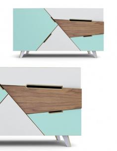 
                    
                        TANGRAM Sideboard | Designer: At-once I would do different colors but like the concept!
                    
                