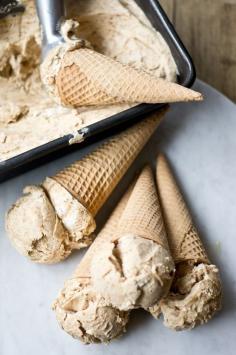 
                    
                        Homemade cookie butter ice cream//
                    
                