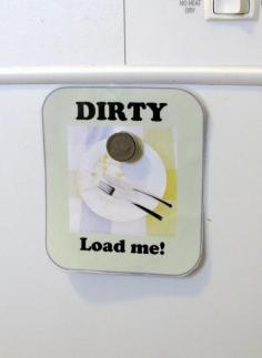 Dirty Load Me! Dishwasher Sign