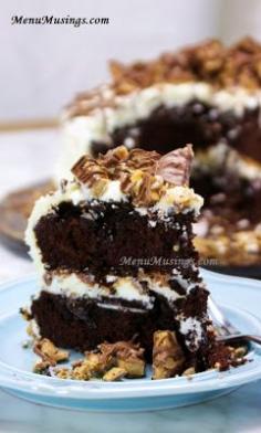 Cake Mix ~ Oreo Heath Bar Cake ~