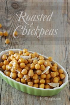 Roasted Chickpeas #recipe #roasted #chickpeas #garbanzo #beans