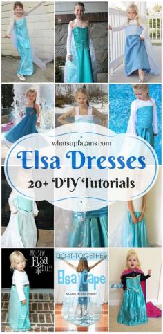 Diy frozen dresses
