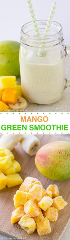 
                    
                        Mango Green Smoothie
                    
                