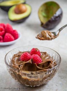 Rich chocolate mousse that is totally acceptable for breakfast. You only need 5 ingredients and 5 minutes to whip this up! #food #Recipe #desert #diet #breakfast #lunch #fit #health #healthy #cook #cooking #recipe #weight #loss #sweet #cake #bacon #chocolate #candy #cupcake #cheap #fancy #drink #holiday