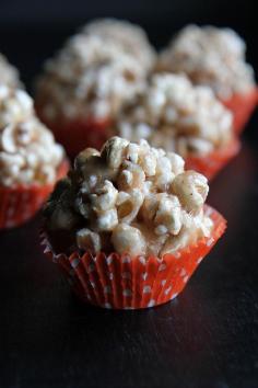 Salted Caramel Popcorn Balls (#Vegan) #recipes