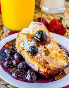 Overnight Blueberry French Toast Casserole | 35 Fruity Recipes To Make This Spring