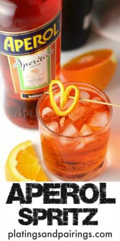 
                    
                        Looking for a perfect Summer Cocktail? The Aperol Spritz is light, bubbly and refreshing - Plus, just 3 ingredients!
                    
                