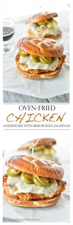 Variation: frenchs onion oven chicken sand with jalapeño mayo