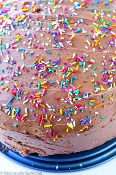 Homemade Chocolate Cake recipe