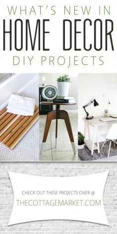 
                    
                        What's New in Home Decor DIY Projects - The Cottage Market
                    
                