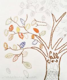 
                    
                        Fall Tree Free Pattern - Coloring Page, Free Stitchable, or Watercolor Printable - You CHOOSE!
                    
                