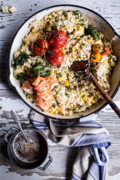 
                    
                        Brown Butter Lobster, Sweet Corn and Fontina Risotto
                    
                