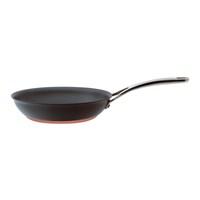 Hard-anodized aluminum construction. Superior nonstick formula. Oven-safe up to 500 degrees. Restaurant-tested for durability and even cooking. 10-inch skillet. Designed to be the handiest item in your kitchen, the Anolon 82516 Nouvelle Copper Nonstick Hard-Anodized 10 in. Skillet is built tough to take your dinners to the next level. From veggies to filets, this skillet has you covered. Additional information: Dupont Autograph 2 technology outperforms other nonstick formulas Twice as hard as stainless steel for unmatched durability Fast, even heating and reduced hot spots Cast stainless steel handle bonds to pot with nonstick flush rivet for easy clean up; oven-safe to 500 degrees Aluminum layer is encapsulated in copper, then in more aluminum, and finished in an impact-bonded stainless steel cap to create controlled, even cooking Manufacturer's limited lifetime warranty About Anolon CookwareFor those who think recipes are more like suggestions, meet Anolon - a leading brand of gourmet cookware designed to empower food enthusiasts to creatively express themselves in the kitchen. Anolon gives home cooks the ability to cook outside the recipe by offering a wide selection of high-performance, exceptionally crafted cookware, bakeware, cutlery, tools and gadgets that satisfy the needs of each home chef's unique cooking style. Celebrate creativity in the kitchen with Anolon.