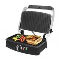 Dimensions: 12.9L x 10.9W x 4.4H in. Cooking plate size: 11L x 6.7W in. Black aluminum and stainless steel. Non-stick coated plates for easy cleaning. Drains fat from food into external drip tray. Skid-resistant feet. Temperature controls with 1090 W power. Cool-touch handle and overheat protection. Make all of your favorite restaurant-style sandwiches at home with the Kalorik 2-Slice Panini Grill. Also great for burgers, chops, and vegetables, this product promotes healthy, low-fat cooking without losing the taste. Its premium non-stick surface sears food while fat is drained away into the external drip tray. Its adjustable temperature control allows for perfect cooking with maximum control. This sandwich press also features skid-resistant feet, a cool-touch handle, and overheat protection for added safety. About KalorikEstablished in Belgium in 1930, Kalorik has become synonymous with fine engineering and unique product development. As one of Europe's first manufacturers of small electric appliances, the company's initial product was one of the very first electric toasters. With this well-recognized achievement and a thirst for new invention, the company established offices in the U.K, Germany, and Switzerland to further innovate and design new and exciting products. Today, Kalorik is a second-generation industry leader. Its passion to create superior products is a guiding force in the company's commitment to new trends in product development, meticulous care for detail, and maintenance of cutting-edge manufacturing facilities. It is this careful balance, combined with Kalorik's experience and traditional values, that has led to the company's worldwide success.