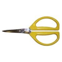 These Blue 6.375" Original "Unlimited" scissors feature tapered points for clean precise cuts to the tip, have soft flexible handles and powerful well balanced leverage for quick and easy cutting. They are perfect for use in the kitchen, in art or craft projects, and for tasks large and small around the home. The exclusive soft flexible handles eliminate pressure points making them perfect for anyone with arthritis, carpal tunnel or weak hands. The ingenious design makes them comfortable for right or left-handed use. Used by professional chefs, horticulturists, and crafts people everywhere Joyce Chen Scissors for; Gardening, Seafood, Home - have been featured in Weight Watchers, Food and Wine, and Country Living and Gardens Magazines as the most versatile household, garden, and kitchen tools available. The combination chrome/molybdenum/stainless steel blades and a precision engineered torque cutting motion allow these scissors to cut through chicken bones, lobster shells, rubber, flower stems, and shrubs with incredible ease and comfort. Cleaning up is a snap - they are dishwasher safe. Joyce Chen's slogan "Eastern Cookware for the Western Kitchen," reflects her focus on providing high-quality, versatile tools and products that have Asian flair, but can be used in a western kitchen. Joyce Chen opened her first restaurant in Cambridge, Massachusetts in 1958. The restaurant flourished, and in 1973 a larger Cambridge restaurant was opened. Chen also began writing Chinese cookbooks and in the 1970s began hosting a cooking show on public television. She found that the selection and quality of Chinese cookware in America didn't live up to her high standards so she developed her own. Today, Joyce Chen Products come from all over the Pacific Rim to bring the best of Asia to you. 6.375" Yellow "Unlimited" Scissors. Cut through chicken bones, lobster shells, rubber, flower stems, and shrubs with incredible ease. Comfortable for right or left-handed use. Combination chrome/molybdenum/stainless steel blades and a precision engineered torque cutting motion. Exclusive soft flexible handles eliminate pressure points.