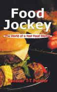 Food Jockey is more or less an account of Spencer Palmer's year in the business of fast food. In telling his experience Palmer holds nothing back, he tells you what goes on when a fast food worker dons the uniform and tells you what the job is like and lets you in on the everyday goings of the restaurant business. Palmer reveals stories of working alongside fellow employees, dealings with the public, restaurant procedures, and everything else that goes on within the walls of Fuddruckers. Spencer Palmer began the job one-day and found himself leaving a year later realizing it was rare for a single person to last a whole year in the fast food business. He reveals what drove him to take his job and he tells what drove him to leave his job after a year. At times this tale is not pleasant as it reveals the dark side to Palmer's thoughts and the actions of numerous people. A revealing tale, Palmer tells everything what a person encounters while he is on the job in the restaurant business. What is it like to work in a fast food restaurant? Just ask Spencer Palmer.