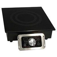 SmartScan technology: voltage, pan size and type recognition. 5mm thick tempered glass cooktop. Choice of power or temperature mode. Power mode: 1-20 levels (350-1800W)Temperature mode: 90-440F (in 20F increments, except 170-180/260-270/350-360F)Large LED power/temp display. Displays in F or C. Simple knob-set thermostat control. Touch-sensitive control box with stainless steel frame. Power ON/OFF touch pad with indicator light. Cook & Temp mode indicator lights. Over or under voltage protection. FCC / CETL / ETL-Sanitation to NSF-4. Built-in range with installation-ready modular flanged base. Separate control panel with 40 in. cable for easy front mounting. 100% silicon rubber protective top seal. 6' power cord length Customize your food service facility and revolutionize your food preparation with the most advanced commercial induction equipment available. Ideal for demonstration cooking, suite service, catering and buffets. Features SmartScanT enhancement and COOK and TEMP modes. Separate control for remote mounting. Restaurants use only.
