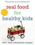 Parent-tested and kid-approved, a comprehensive, practical resource for wholesome, healthful meals children of all ages will eatand love In an era of McDiets, packed schedules, and stressful jobs, it's harder than ever to incorporate nutritious food into our children's daily lives. But you no longer have to rely on microwaved hot dogs and frozen pizza. In this essential cookbook, foodand parentingexperts Tracey Seaman and Tanya Wenman Steel offer help and hope, whether you're experienced in the kitchen or more inclined to head to the drive-through. Real Food for Healthy Kids features more than 200 easy-to-make recipes for school days and weekends, including breakfast, snacks, lunch, dinner, and even parties. Each recipe has been taste-tested by children and analyzed by a nutritionist.A power breakfast might feature Carrot Cake Oatmeal, Green Eggs-in-Ham Quiche Cups, or Hole-y Eggs! Keep kids energized with a Real Food lunch, such as Hail Caesar, Jr. Salad, Turkey Pinwheels, or Egg Salad Double-Decker Sandwiches. Seaman and Steel's snacks include Zucchini Tempura with Horseradish Dunk, Chewy Granola Bars, Happy Apple Toddies, and much more. Serve a mouthwatering family dinner: Peachy Keen Chicken, Super Steak Fajitas, or Princess and the Pea Risotto. Enjoy a scrumptious dessert: Cheery Cherry Plank, Brown Mouse, or Chocolate-Covered Strawberries. Seaman and Steel have spent the last four years developing and testing recipes to create nourishing dishes that kids of all ages, from babies to grad students, and even finicky eaters, vegetarians, and kids with food sensitivities will enjoy. Whatever recipes you choose, this indispensable cookbook is sure to become the resource you turn to every day for years to come. Equal parts cookbook, nutrition guide, daily menus, party planner, and parenting guide, Real Food for Healthy Kids will get your kids engaged in eating, happily and healthfully for a lifetime.