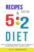 Recipes for the 5:2 Fast Diet - Very Easy Recipes Author Liz Armond has written a series of 5:2 Diet cookbooks to get you on the fast track to serious weight loss, one delicious meal at a time. The 5:2 is fast becoming the diet of choice. Not only does it actually work but is super, super easy to follow. Check this out, you eat normally for five days a week and then only 'diet' for two. It works by limiting your calories on your two fasting days to 500 if you are a woman and 600 calories if you are a man. How easy is that and believe me it really works. Your next problem is what can you eat on a typical fasting day and how do you work out the calories you can have? You know it makes sense to cook something quick and simple on your two fasting days. You don't want to surround yourself with food if you are trying to eat less. Included in this cookbook are delicious low calorie meals that don't have expensive and hard to get ingredients like a lot of other cookbooks have. She wanted a simpler but not boring way to eat 500/600 calories a day, so she put together her own recipes. This 5:2 cookbook has over 100 recipes that will make your fasting days as easy and stress free as possible. There are breakfasts, simple lunches and delicious and filling dinners. The recipes have been put together with a balance of protein and carbohydrates. They will satisfy even the hungriest appetites on your two fasting days. Also included are full details on the 5:2 Diet with hints and tips to get you started. All recipes are easy to cook and taste delicious, so you don't have to restrict yourself to only salad and small portions. Just have a look at what you can have. Includes Prawn and Fennel Soup Hearty Potato and Leek Soup BLT Lunch Mushroom Risotto Chicken Lasagna Beef and Courgette/Zucchini Bake Deep South Chicken Pork Strogonoff with Rice Tomato & Chicken with Orzo Pasta Menus are set out in 1, 2 or 4 portions depending on ingredients. The author s