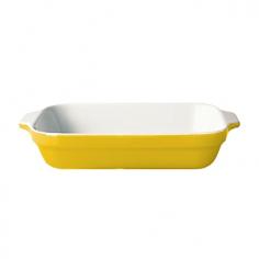For great lasagna, a deep rectangular baking dish is a necessity. Made from Burgundy clay, this Emile Henry cookware features CeradonA, an exclusive finishing process that improves the qualities of traditional pottery. Generous and family-sized, the lasagna dish is easy to manipulate, thanks to comfortable side handles. Size accommodates lasagna of up to six layers. IDEAL FOR MANY RECIPESWe call this a lasagna dish because it does indeed cook up perfect lasagna, but ita s also useful for many different dishes. Casseroles, cinnamon buns and macaroni and cheese are just a few ideas of how this handcrafted dish can be used. Ita s just the right size for cooking vegetables or baking fudge brownies. HEAVY-DUTY CERAMICMade from local clay in Burgundy, France, using a pottery tradition that has been alive since 1850, the vessel is excellent for retaining heat, so lasagna keeps its warmth as you gather your guests to the table. BEAUTIFUL LOOKS AND PERFORMANCEThe dishes have cream-colored interiors and painted exteriors that are covered with a translucent glaze, creating a rustic-looking finish. Fired at 2100A°F, clay becomes chip resistant with a glaze that wona t scratch or craze, even when youa re cutting inside the dish. This baker goes into the freezer, oven, microwave, dishwasher, and under the broiler, and is very easy to clean. Dishwasher safe. 10-year warranty. Made in France.