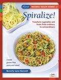 One of the biggest challenges to getting more unprocessed fruits and vegetables in our diets is the preparation time and making them fun and interesting to eat. The spiralizer, a hand-driven appliance favored by gourmet chefs and raw-food enthusiasts, is nowgetting its moment in the culinary spotlight, giving home cooks a way to slice and dice fresh produce quickly and creatively. Driven by an interest in paleo, low carb, and gluten-free diets, many people are looking for ways to replace grain-based pastas and other processed foods with wholesome vegetables and fruits. A spiralizer provides an easy, enjoyable way to transform apples, beets, cabbages, carrots, potatoes, zucchini, and more into exciting dishes and eye-popping garnishes that add both pizzazz and flavor. Beverly Lynn Bennett demonstrates the versatility of various types of spiralizers in this collection of over 30 recipes. She transforms cuts of various sizes and shapes, from thin spaghetti-like strands to thick noodles, into recipes that can be served for breakfasts, lunches, dinners, or snacks. Both cooked and raw dishes are featured, and all the recipes are free of gluten and dairy products, so they'll accommodate a wide range of dietary preferences. Included is information on different types of spiralizers and how they operate, illustrated with photos showing the types of cuts possible with a variety of food. with photos showing the types of cuts possible with a variety of food.