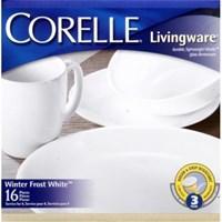 We know that achieving the ideal balance between your seasonally rotating dining room table linens, your everyday set of dinnerware and the beautifully vivid culinary creations coming out of your kitchen is no easy task, but this Corelle White Livingware Winter Frost Dinnerware Set will get you one step closer to perfection. Unlike dinnerware sets emblazoned with busy patterns and lots of overbearing ornamentation, the pristine palette of this Winter Frost set ensures it will mesh with your existing decor and give whatever you're cooking its very best showing. Corelle Livingware™ is known for its durability, and this collection is no exception. Made from Vitrelle™ glass, this dinnerware will resist everyday wear and tear like chipping and cracking so that you can enjoy it for many meals to come. As simple to maintain as it is versatile, Corelle Livingware is safe to use in the microwave, so you can reheat your pizza or last night's dinner with ease, and these dishes can be run through the dishwasher for quick and hassle-free cleanup. This 16-piece set encompasses a full service for four, including dinner plates, bread and butter plates, soup or cereal bowls and stoneware mugs. Best Used For: Great for the person just starting out on their own, such as newlyweds or a new graduate, this Corelle White Livingware Winter Frost Dinnerware Set is also prized by amateur cooks as the perfect way to showcase your food while still being neutral enough to keep up with years of future decor changes.