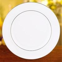 Continental Dining combines white bone china and precious platinum with Microsafe technology, for a stunning dinnerware collection that is both microwave and dishwasher-safe. Now, you can enjoy the elegance of fine china, without hassle, everyday! This 11.25-in. Dinner Plate is a must-have addition to your tableware collection. Since 1889 the vision of Walter Scott Lenox has guided Lenox to set the highest standards for quality, artistry, and beauty. Today Lenox is among the world's oldest and most respected names in fine tableware and giftware - favored by presidents, displayed in museums, honored with awards, and enjoyed in homes across America.