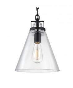 The Feiss Frontage one light pendant in oil rubbed bronze supplies ample lighting for your daily needs, while adding a layer of today's style to your home's decor. The modern Frontage pendant light collection by Feiss is an updated interpretation of a vintage warehouse fixture. In conical silhouettes, the hand blown Opal Etched glass or Pressed Clear glass shades create a dramatic contrast to the industrial frame detail which crowns each pendant. When Edison-style lamps are selected, they reinforce the vintage reference while giving the fixtures a dramatic and contemporary flair. These 1-light pendants are available with either Oil Rubbed Bronze or Satin Nickel finishes. There are incandescent, fluorescent, and LED lamping options to help meet any lighting objective. Oil Rubbed Bronze Finish Made of Steel / Glass Shade/Glass: Hand Blown Opal Etched Glass Glass (1) 60W A19 Bulb(s) Bulb(s) Not Included Voltage: 120 Featured in the decorative Frontage collection 1 A19 Medium 60 watt light bulb Hand blown Opal etched glass Cetl Listed For Dry Locations Supplied with 15 feet of wire Supplied with 5 feet of oil rubbed bronze chain A great choice for your do-it-yourself project Decorative oil rubbed bronze finish to accent and brighten your room The preferred brand choice of builders and electricians Cord Color: Black Wire/Cord Length: 180" Chain Length: 60 Style: Modern Part of the Frontage Collection For Use in Dry Locations CETL RatedOverall Dimensions: 10"(Dia) x 13.25-78.38"(H)Please note that this product is designed for use in the United States only (110 volt wiring), and may not work properly outside of the United States.