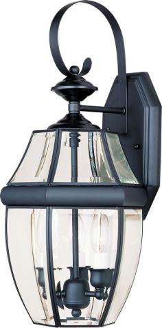 Product Features: Multi-bulb outdoor wall sconces add a touch of elegance to any landscape Housing is constructed of brass - providing years of reliable performance Fully covered under Maxims 1-year limited warranty Features Lantern Shaped Glass Shade Pair this sconce with a variety of post lights from the South Park Collection for a coordinated landscape ADA compliant (fixture extends no more than 4 from wall/mounting surface) Ultra secure mounting assembly Product Specifications: Height: 19 (measured from bottom of shade or bulb to highest point on fixture) Width: 9.5 (measured from left most to right most point on fixture) Depth: 10 (measured from mounting surface to furthest protruding point on fixture) Light Source: Incandescent, Candelabra (E12) base socket Requires (3) 40 watt Incandescent bulbs Not Included Lighting Direction: Ambient Lighting Power Usage Max: 120 watts (at 120 V) Location Rating: Wet Location Lamping Technologies: Bulb Base - Candelabra (E12): The E12 (Edison 12mm), Candelabra Edison Screw (CES), Candelabra is a term for the small-based incandescent light bulbs used in luminaires made for lighting and decoration. Compatible Bulb Types: Nearly all bulb types can be found for the E12 Candelabra Base, options include Incandescent, Fluorescent, LED, Halogen, and Xenon / Krypton. Specifications: Number of Bulbs: 3 Bulb Base: Candelabra (E12) Bulb Type: Incandescent Bulb Included: No Watts Per Bulb: 40 Wattage: 120 Voltage: 120 Average Hours: 1500 Color Temperature: 2700K Lumens: 1152 Dimmable: Yes Height: 19 Width: 9.5 Extension: 10 HCO: 6.5 Backplate Height: 9.25 Backplate Width: 5.25 Dark Sky: No Motion Sensor: No Photocell: No ADA: No UL Listed: Yes UL Rating: Wet Location Compliance: UL Listed - Indicates whether a product meets standards and compliance guidelines set by Underwriters Laboratories. This listing determines what types of rooms or environments a product can be used in safely.