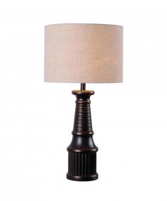 Kenroy Home, 32299Orb, Table Lamps, Round-A-Bout, Lamps, Oil Rubbed Bronze Single Light Table Lamp From The Round-A-Bout Collection The Round-A-Bout Table Lamp Adds A Bit Of Whimsy To Soften A Traditionally Industrial Look Of A Factory Spool. The 30" Tall Lamp, In Oil Rubbed Bronze Finish, Features A Vertically Grooved Column Topped By A Horizontal Spin That Works Well In Libraries And Studies, As Well As In Family Rooms. Features: Drum Brown Fabric Shade - Designed To Cast Light Both Upwards And Downwards - 1 Year Limited Warranty On Defects - Capable Of Being Dimmed - Allowing You To Set Your Desired Illumination Levels When Used With Dimmable Bulbs - Ul Listed For Dry Location - Requires (1) 150 Watt Medium (E26) Base Bulb (Not Included) - Lamping Technology: Bulb Base - Medium (E26): The E26 (Edison 26mm), Medium Edison Screw, Is The Standard Bulb Used In 120-Volt Applications In North America. E26 Is The Most Common Bulb Type And Is Generally Interchangeable With E27 Bulbs. - Compatible Bulb Types: Nearly All Bulb Types Can Be Found For The E26 Medium Base, Options Include Incandescent, Fluorescent, Led, Halogen, And Xenon / Krypton. - Dimensions: Height: 29.5" - Width: 15" (Measured From Furthest Point Left To Furthest Point Right On Fixture) - Length: 15 - Shade Diameter: 15 - Product Weight: 7.48 Lbs - Electrical Specifications: Bulb Base: Medium (E26) - Bulb Included: No - Bulb Type: Compact Fluorescent, Incandescent - Number Of Bulbs: 1 - Watts Per Bulb: 150 - Wattage: 150 - Voltage: 120V - Compliance: Ul Listed - Indicates Whether A Product Meets Standards And Compliance Guidelines Set By Underwriters Laboratories. This Listing Determines What Types Of Rooms Or Environments A Product Can Be Used In Safely. - About Kenroy Home: Kenroy Home Was Born In The 1950'S, With The Mission Of Becoming Today's Leader For All That Is New In Lighting And Home Decor. Now With An Illustrious Heritage In Chandeliers And Then Lamps, That Has Been Expanded To Include Fountains, Mirrors And Outdoor Lighting. Look To Kenroy Home For The Finest In Decor, Performance And Value.