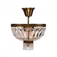 This stunning 3-light Semi-Flush Mount Ceiling Light only uses the best quality material and workmanship ensuring a beautiful heirloom quality piece. Featuring a radiant Antique Bronze finish and finely cut premium grade clear crystals with a lead content of 30%, this elegant ceiling light will give any room sparkle and glamour. Worldwide Lighting Corporation is a privately owned manufacturer of high quality crystal chandeliers, pendants, surface mounts, sconces and custom decorative lighting products for the residential, hospitality and commercial building markets. Our high quality crystals meet all standards of perfection, possessing lead oxide of 30% that is above industry standards and can be seen in prestigious homes, hotels, restaurants, casinos, and churches across the country. Our mission is to enhance your lighting needs with exceptional quality fixtures at a reasonable price. Finish: Antique Bronze Crystal Color: Clear 30% Premium Full Lead Crystal (3) 60W E12 Incandescent Candelabra Bulb(s) Bulb(s) Not Included Total Watts: 180 Voltage: 110V - 120V Beautiful Antique Bronze finish and dressed with precision cut and polished 30% Full Lead Crystals for maximum brilliance and sparkle From the Metropolitan Collection Accommodates up to three 60-watt maximum (40-watt recommended) candelabra base incandescent E-12 bulb (not included) Solid Brass Frame in Antique Bronze Finish and 30% Full Lead Crystal Semi-Flush Mount Round Shape Ceiling Light UL and CUL Listed to US and Canadian safety standards For Dry Locations only (Dry Locations include kitchens, living rooms, dining rooms, bedrooms, foyers, hallways and most areas in bathrooms) Hardware included Assembly instructions and template enclosed for convenient setup (Professional installation is recommended) 1 Year Limited Manufacturing Defects Warranty Hardwired UL Listed, cUL Listed, CSA Listed Style: Traditional Part of the Metropolitan Collection Warranty Info: 1 Year, Worldwide Lighting Corporation warranties products to be free from defects for a period of one year following shipment. Warranty is and void if merchandise is not installed according to factory instructions, NEC guidelines, and applicable building cOverall Dimensions: 12"(D) x 12"(W) x 14"(H)Diameter Range: Diameter from 6" to 12"Item Weight: 8 lbs. Please note that this product is designed for use in the United States only (110 volt wiring), and may not work properly outside of the United States*Use of this product will expose you to lead, a chemical known to the State of California to cause birth defects or other reproductive harm. Not intended for food use.