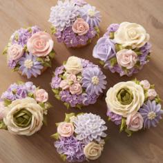 Floral Fantasy Cupcakes