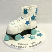 3D Roller Skate Cake