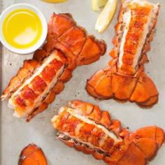 January: Broiled Lobster Tail