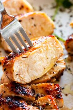 Juicy Stove Top Chicken Breasts - Tried and true method for preparing the most tender and juicy chicken breasts right on the stove top.