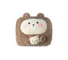Safety explosion-proof cute electric heating bag（https://www.nzx-hotwaterbottle.com/product/plush-doll-electric-heating-bag/safety-explosionproof-cute-cartoon-plush-doll-electric-heating-bag-cd6007.html）
it is convenient to remove and add velvet, prevent burns, and it is portable. The cartoon fleece protective cover absorbs heat, dissipates heat slowly, and is safer to use.