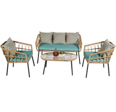 A stylish garden furniture set is usually constructed with durable materials that can withstand outdoor conditions. Materials like aluminum, teak, or synthetic wicker are often used for their resistance to weather elements such as UV rays, moisture, and temperature fluctuations. This ensures that your furniture set remains in good condition and retains its visual appeal even after prolonged exposure to the elements.http://www.oxoutdoorfurniture.com