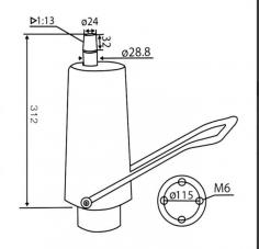 Hydraulic Pump for Barber Chair
item No
DA-16
Weight
7.2kg
Height
312mm
Stroke
140mm
Pressure
200kg
https://www.barberchairpumps.com/product/barber-chair-hydraulic-pump/
